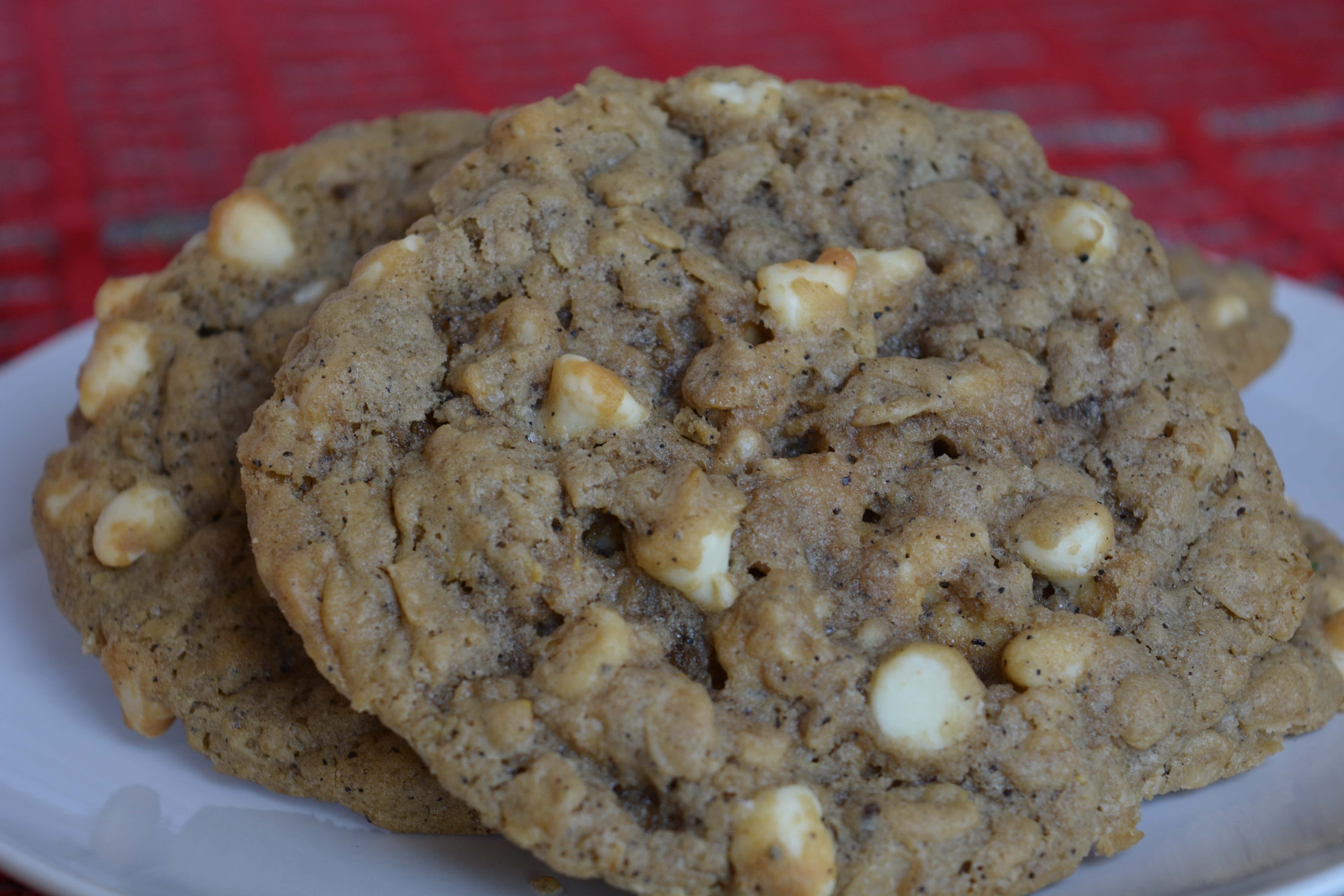 Sea Salt Mint White Mocha Cookies