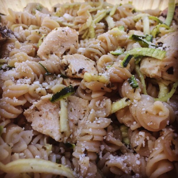 Lemon Garlic Herb Chicken with GlutenFree Pasta Recipe Spree by