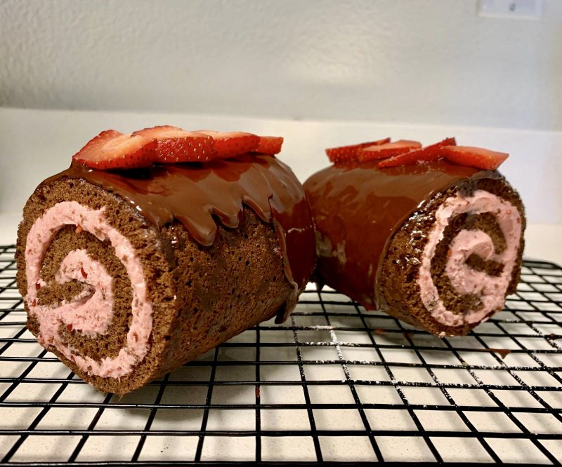 Chocolate and Raspberry Swiss Roll Recipe